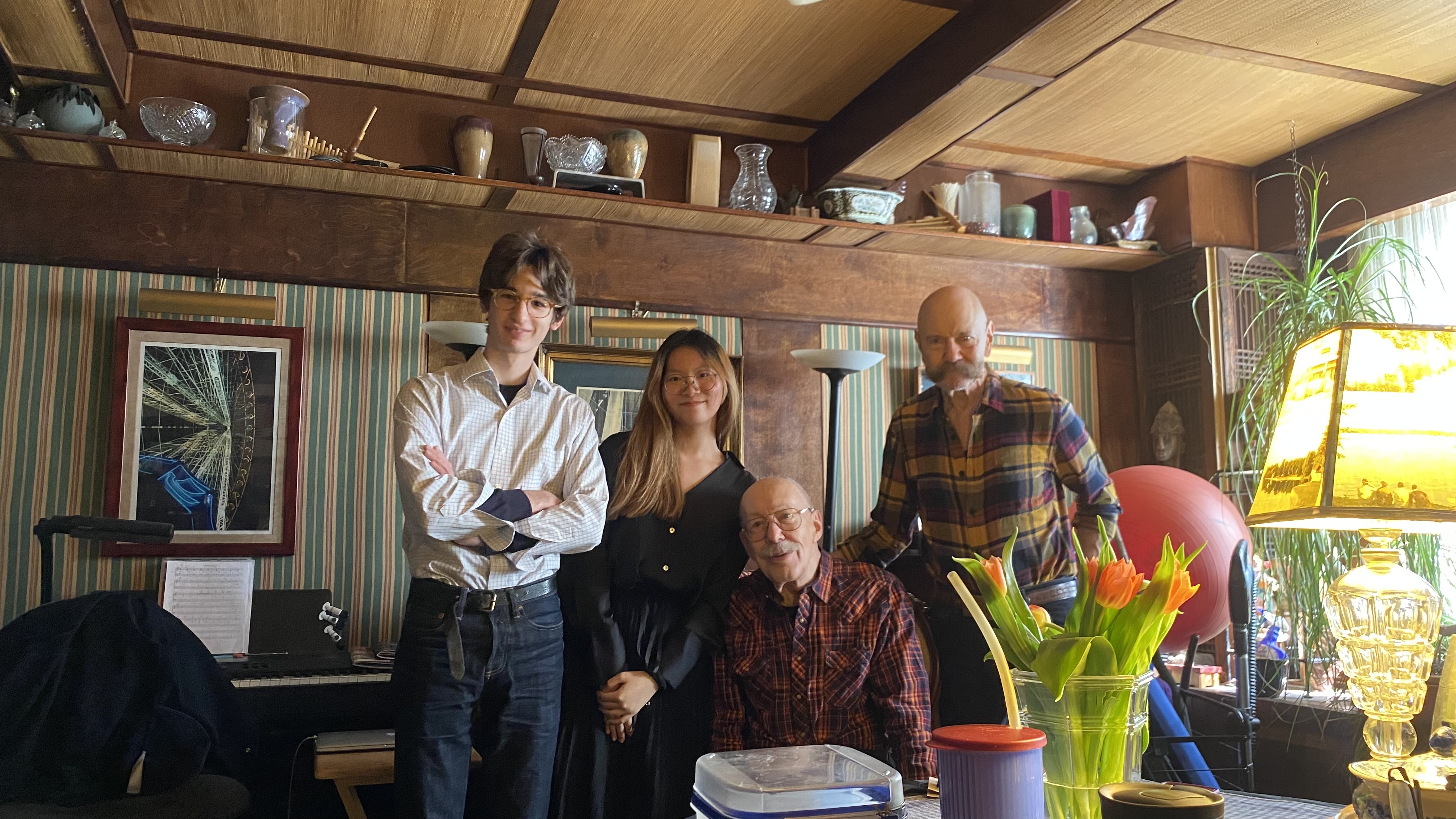 At Andy's Apartment
